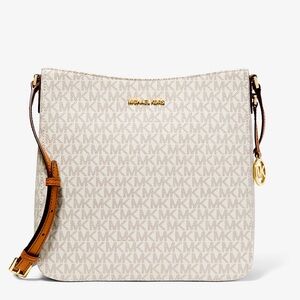 MICHAEL KORS - White and Cream Crossbody Bag